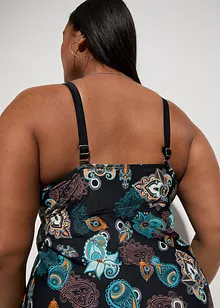 Haut de tankini avec poches à prothèse en polyamide, bonprix