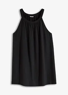 Top jersey à fronces, bonprix