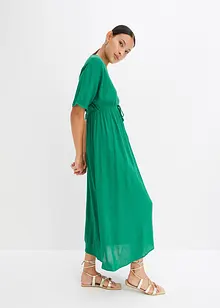 Robe midi avec détails à nouer, bonprix