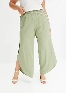 Pantalon en lin, bonprix