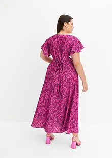 Robe portefeuille imprimée, bonprix