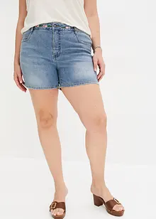 Short en jean avec broderies, BODYFLIRT