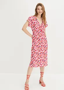 Robe midi en crêpe légère, bonprix