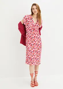 Robe midi en crêpe légère, bonprix