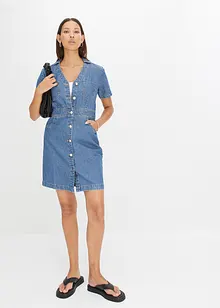 Robe mini en denim, bonprix