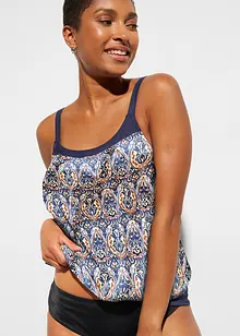 Haut de tankini oversize en polyamide recyclé, bpc bonprix collection