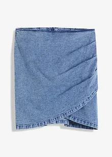 Jupe en jean style portefeuille, bonprix