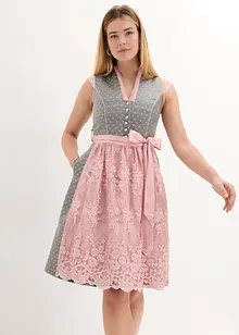 Dirndl à tablier brodé (ens. 2 pces), bonprix