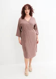 Robe midi en viscose fluide, bonprix