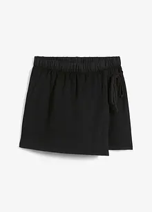 Jupe-short à ceinture élastique et lien à nouer sur le côté, bpc bonprix collection