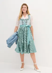 Blouse Dirndl en dentelle, bonprix