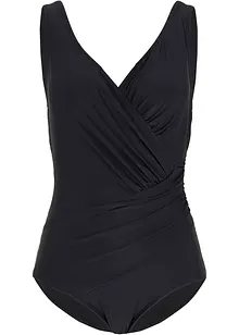 Maillot 1 pièce sculptant, maintien modéré, style portefeuille, bonprix
