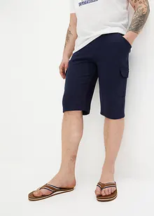 Bermuda long en molleton 100% coton, Regular, bonprix
