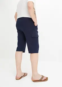 Bermuda long en molleton 100% coton, Regular, bonprix
