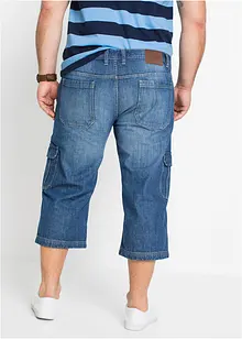 Jean cargo 3/4 Regular droit, bonprix