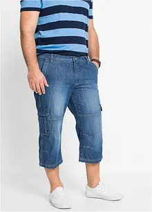 Jean cargo 3/4 Regular droit, bonprix