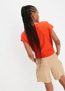 T-shirt court 100% coton, bonprix