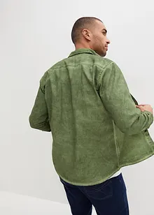 Chemise aspect délavé, 100% coton, bonprix