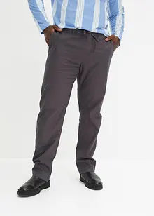 Pantalon droit taille élastiquée en lin majoritaire, Regular, bonprix