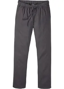 Pantalon droit taille élastiquée en lin majoritaire, Regular, bonprix