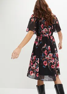 Robe courte en mesh, bonprix