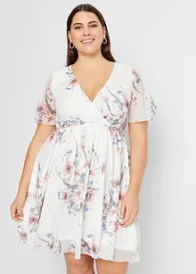 Robe courte en mesh, bonprix