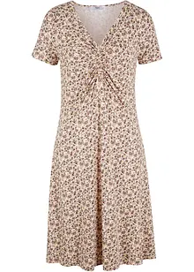 Robe en jersey longueur genou en viscose mélangée, bonprix
