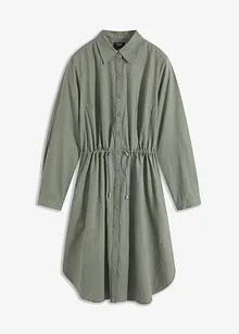 Robe-chemise en lin et coton, bonprix