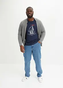 Lot de 2 T-shirts 100% coton, bonprix