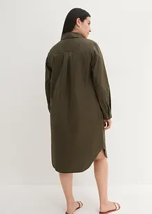 Robe-chemise en popeline de coton, bonprix