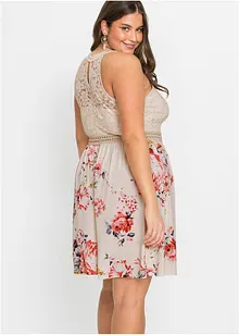 Robe en jersey à dentelle, bonprix