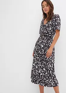 Robe midi avec ceinture, bonprix