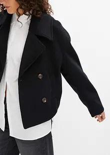 Veste courte aspect laine, bonprix