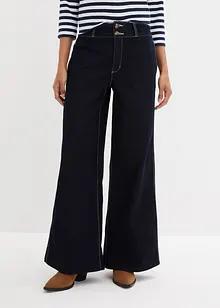 Jean Wide Leg, taille haute, extensible, bonprix