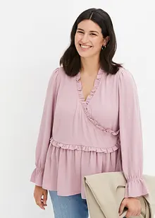 Blouse cache-cœur, bonprix