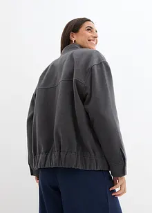 Veste bombers oversize aspect laine, bonprix