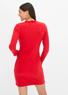 Robe en jersey côtelé, bonprix