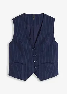 Gilet de costume à patte de boutonnage asymétrique, bonprix