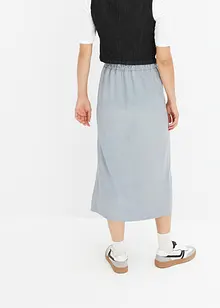 Jupe midi en satin, bonprix