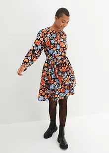 Robe tissée en viscose, longueur genou, bpc bonprix collection