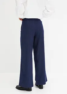 Pantalon large à fines rayures, bonprix