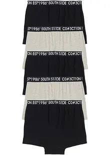 Lot de 5 boxers garçon, bonprix