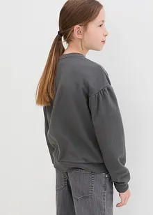 Sweat zippé fille, bonprix