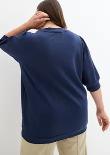 T-shirt en néoprène à manches bouffantes, bonprix