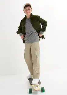 Pantalon cargo léger, bonprix