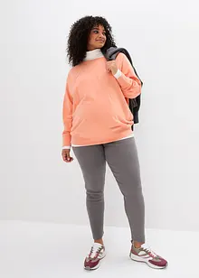 Legging de grossesse en coton côtelé, coupe slim, bonprix