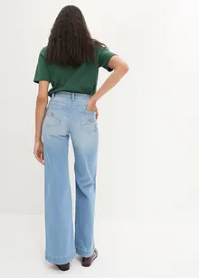 Jean large taille normale, coupe évasée, bonprix