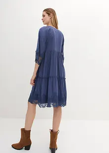 Robe-chemise à dentelle, bonprix