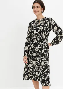 Robe imprimée en crêpe, bonprix