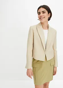 Blazer court aspect tweed, bonprix